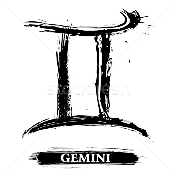 Gemini symbol Stock photo © oxygen64