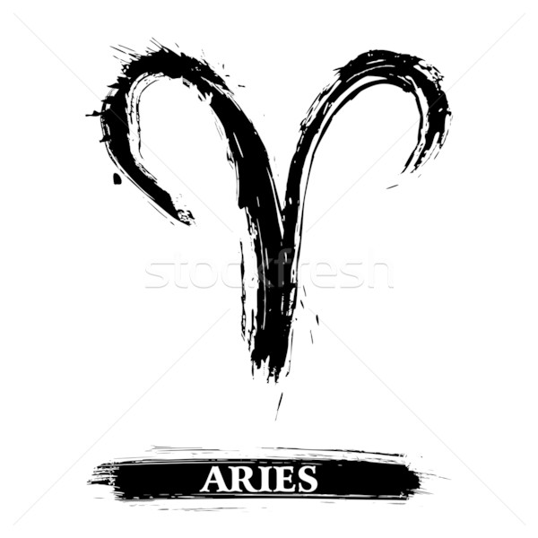 Aries symbol Stock photo © oxygen64