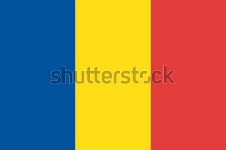 Chad flag Stock photo © oxygen64