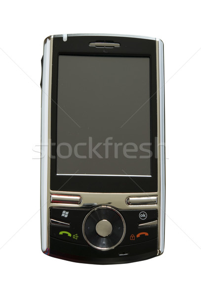 Modern yalıtılmış beyaz telefon teknoloji Stok fotoğraf © Pakhnyushchyy