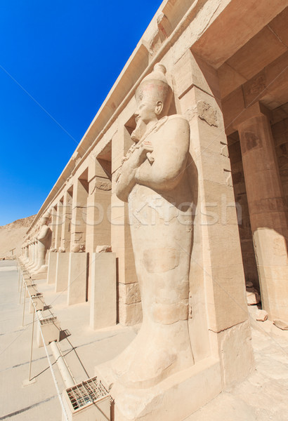 Templu luxor Africa statuie istorie religie Imagine de stoc © Pakhnyushchyy