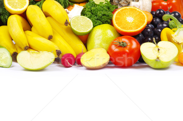  fruits and vegetables  Stock photo © Pakhnyushchyy