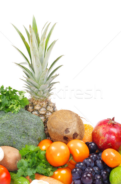  fruits and vegetables Stock photo © Pakhnyushchyy