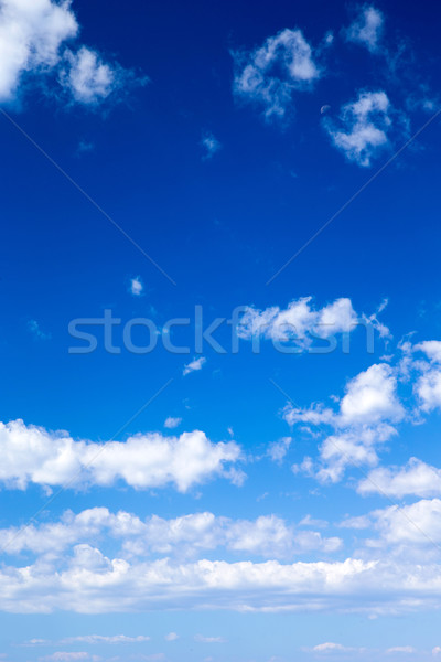 Ciel bleu nuage nature lumière fond [[stock_photo]] © Pakhnyushchyy