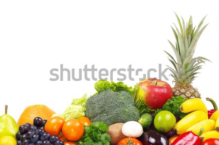  vegetables and fruits  Stock photo © Pakhnyushchyy