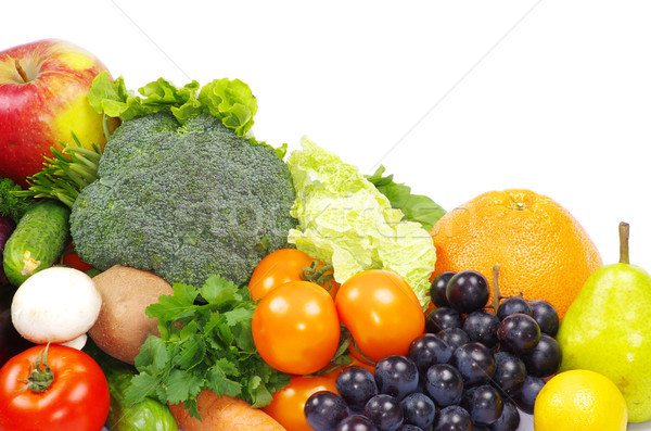  fruits and vegetables  Stock photo © Pakhnyushchyy