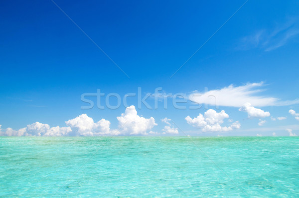 Mar perfeito céu paisagem beleza verão Foto stock © Pakhnyushchyy
