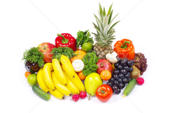  fruits and vegetables  Stock photo © Pakhnyushchyy