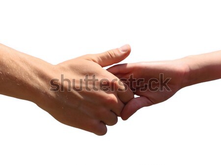 Hand in a hand Stock photo © Pakhnyushchyy