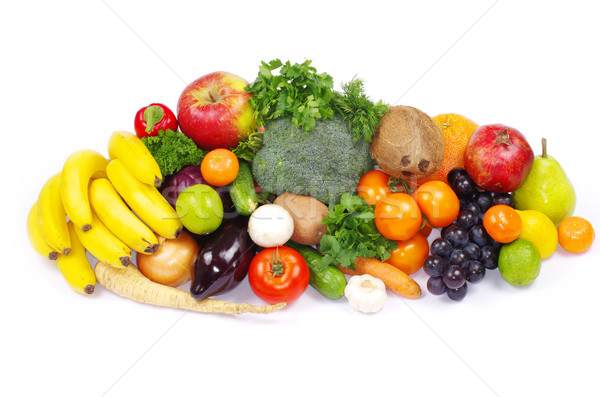  fruits and vegetables  Stock photo © Pakhnyushchyy