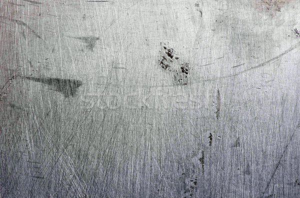 Fém öreg grunge tányér acél absztrakt Stock fotó © Pakhnyushchyy