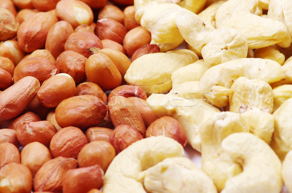  peanut and cashew Stock photo © Pakhnyushchyy