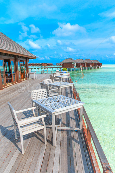 Stock photo:  beach with Maldives