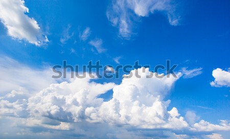 Cielo azul minúsculo nubes paisaje espacio azul Foto stock © Pakhnyushchyy