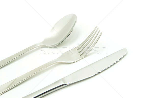 Fork, spoon and knife  Stock photo © Pakhnyushchyy