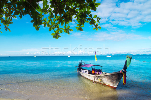 Stockfoto: Boten · eilanden · zee · Thailand · hemel · oceaan