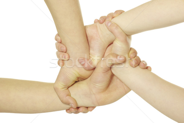  hands  Stock photo © Pakhnyushchyy