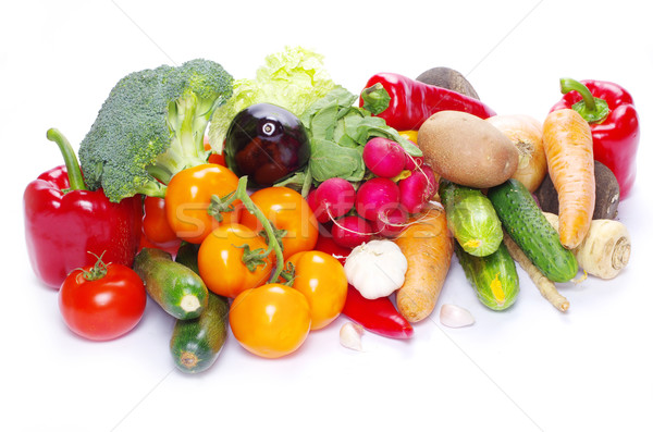 Warzyw biały zdrowia kuchnia czerwony roślin Zdjęcia stock © Pakhnyushchyy