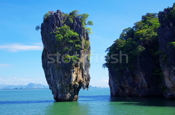 Foto stock: Ilha · Tailândia · água · nuvens · natureza · mar