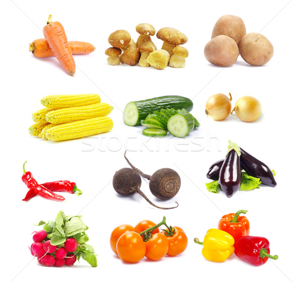 collection vegetables Stock photo © Pakhnyushchyy