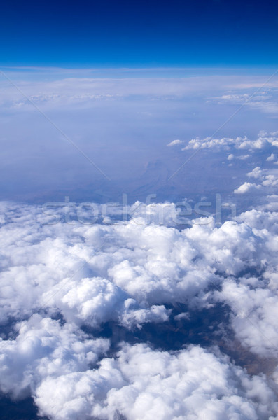 Hemel wolken antenne natuur schoonheid leuk Stockfoto © Pakhnyushchyy