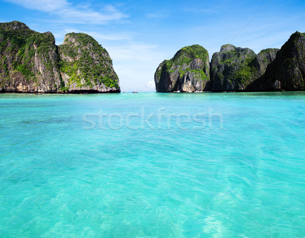 landscape of tropical island Stock photo © Pakhnyushchyy