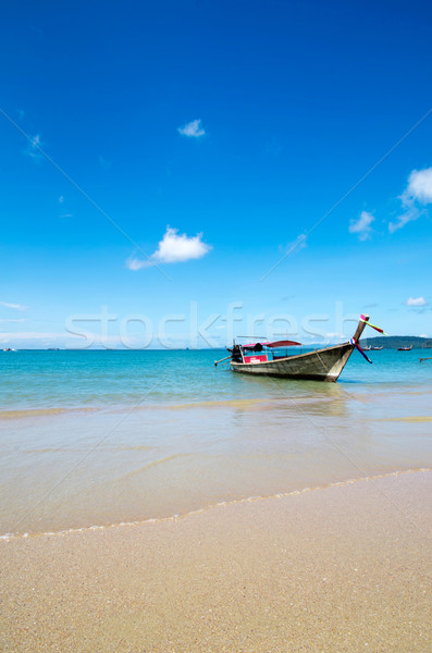Сток-фото: лодках · морем · Таиланд · небе · океана