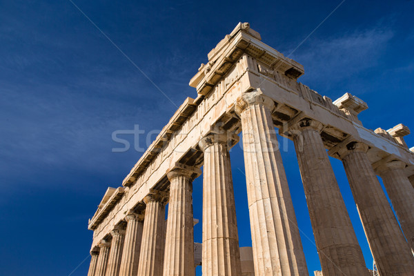 Foto stock: Acrópole · Atenas · Partenon · Grécia · antigo · templo