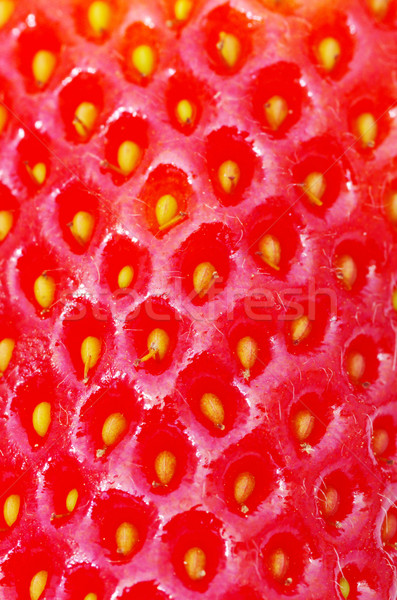 Morango textura macro fundo planta padrão Foto stock © Pakhnyushchyy