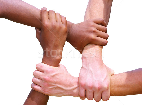  hands Stock photo © Pakhnyushchyy