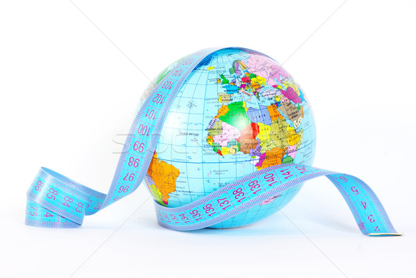 globe on white Stock photo © Pakhnyushchyy