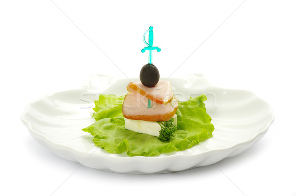 Stock photo: salad 