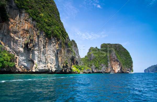 island and sea  Stock photo © Pakhnyushchyy