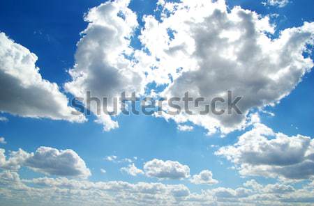 небе Blue Sky крошечный облака красоту лет Сток-фото © Pakhnyushchyy