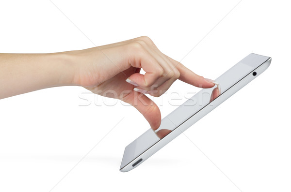 tablet computer Stock photo © Pakhnyushchyy