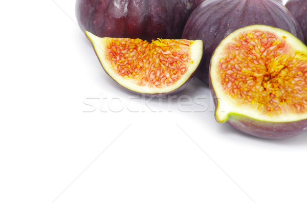 Stock photo: fresh figs 