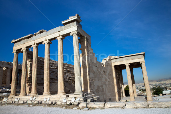 Partenon Acrópole Atenas Grécia pedra ruínas Foto stock © Pakhnyushchyy