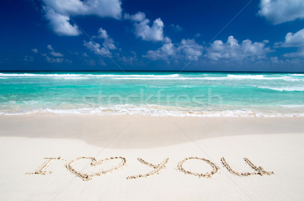 Stock photo: sea beach