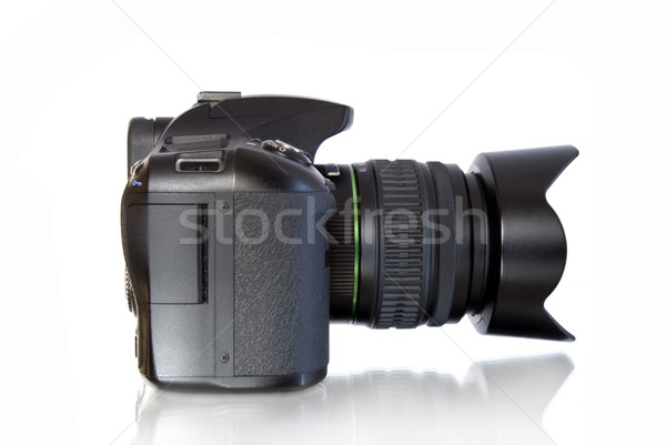 カメラ 写真 孤立した 白 ボディ 技術 ストックフォト © Pakhnyushchyy