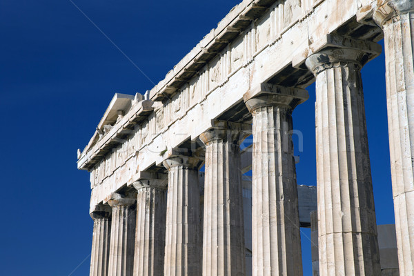 Partenon Acrópole Atenas Grécia antigo templo Foto stock © Pakhnyushchyy