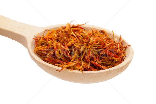 шафран Spice изоляция белый цветок Сток-фото © Pakhnyushchyy
