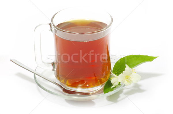 Folha de vidro fundo beber Foto stock © Pakhnyushchyy