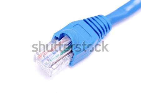 Plug Makro erschossen Netzwerk Verbindung Internet Stock foto © Pakhnyushchyy