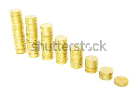  coins stock Stock photo © Pakhnyushchyy