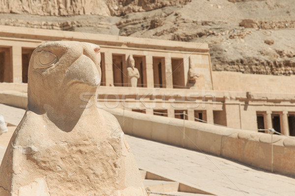 świątyni luxor Afryki posąg historii rzeźba Zdjęcia stock © Pakhnyushchyy
