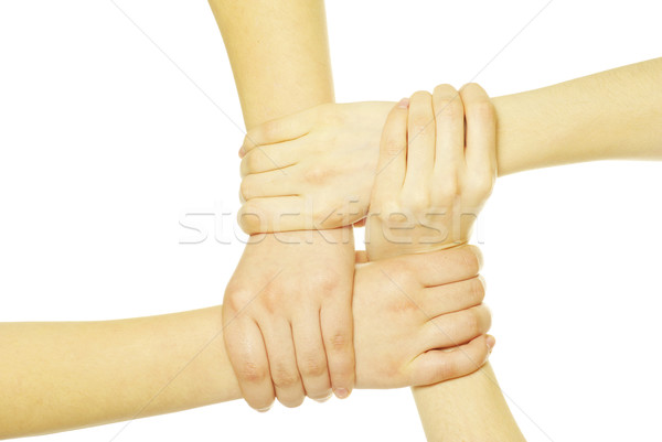  hands  Stock photo © Pakhnyushchyy
