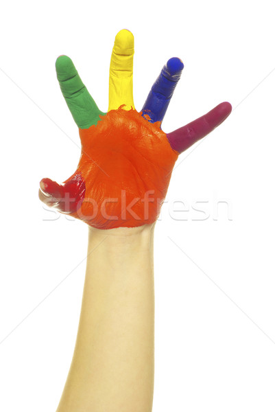 hand painted Stock photo © Pakhnyushchyy