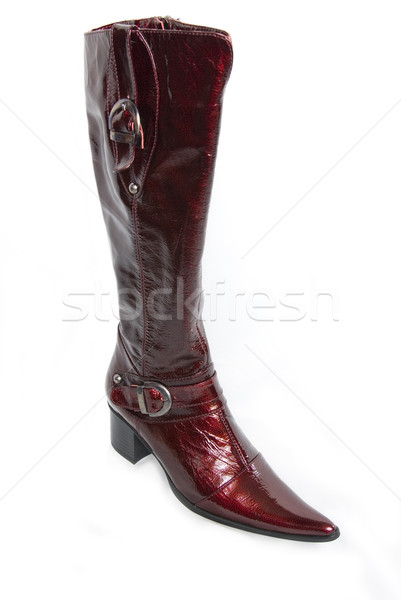 red woman boot Stock photo © Pakhnyushchyy