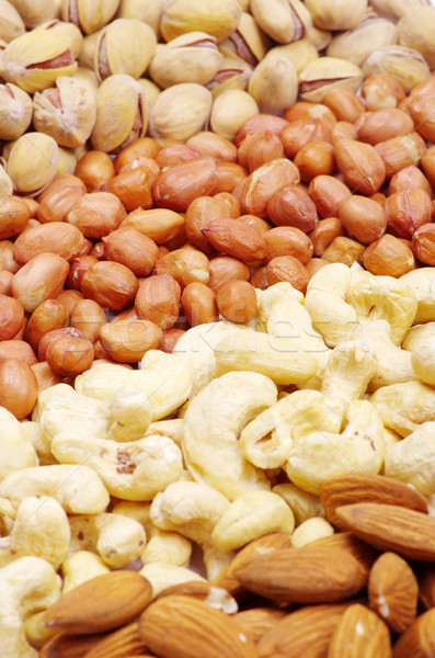 varieties of nuts Stock photo © Pakhnyushchyy