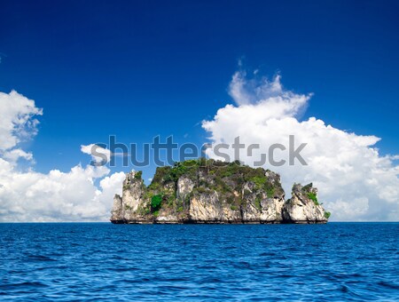 island and sea  Stock photo © Pakhnyushchyy